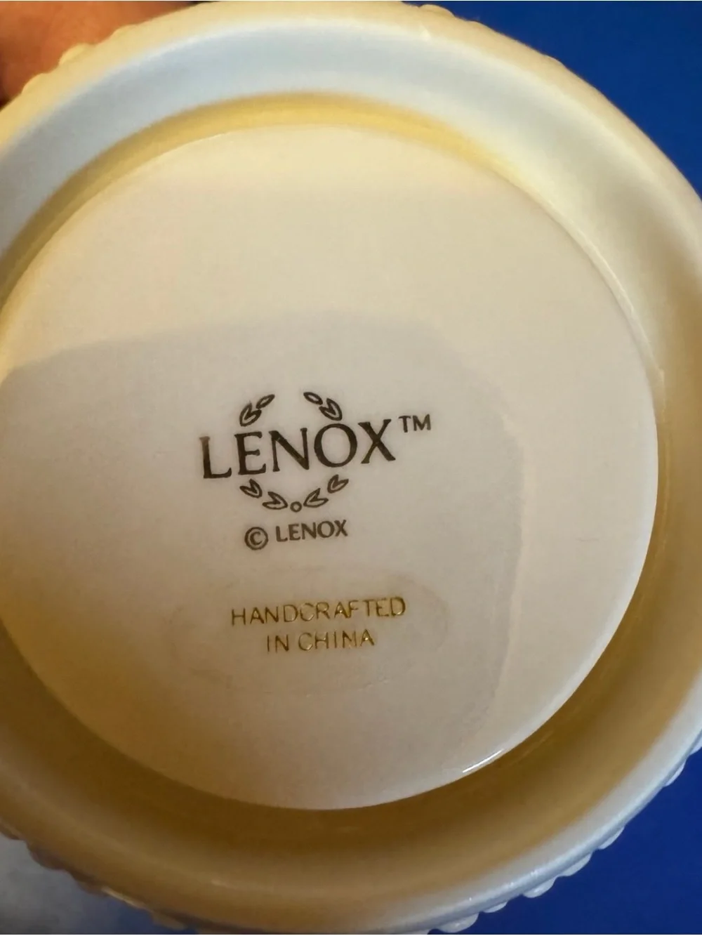 Lenox ivory beaded